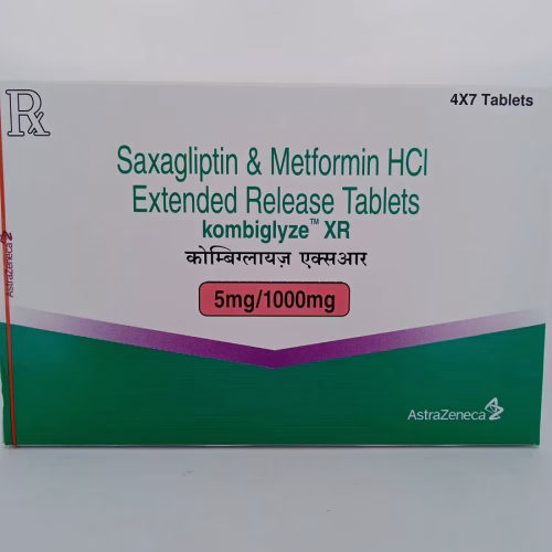 KOMBIGLYZE XR 5MG/1000MG - 7 TABLETS