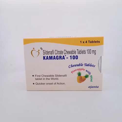 KAMAGRA POLO PINEAPPLE - 4 TABLETS