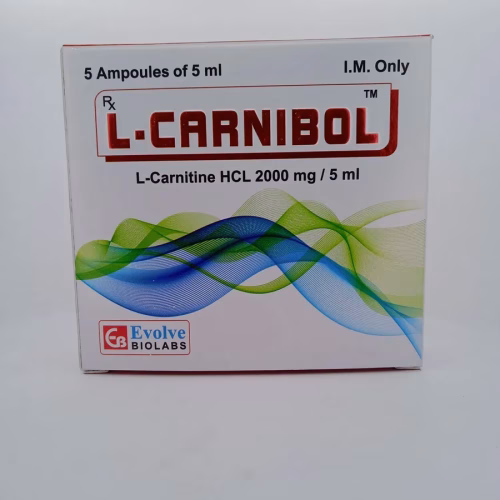 L-CARNIBOL 400 MG - 5 AMPOULES OF 5ML