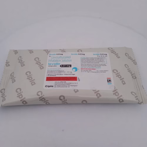 LEVOLIN 0.31 MG - 5 RESPULES OF 2.5ML