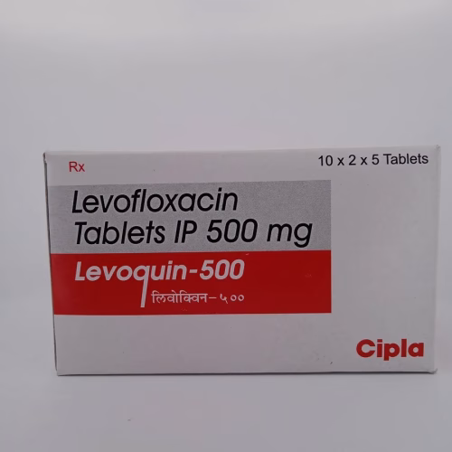 LEVOQUIN 500 MG - 5 TABLET