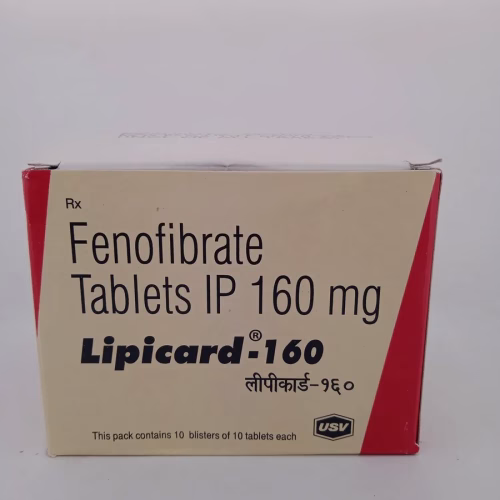 LIPICARD 160 MG - 10 TABLETS