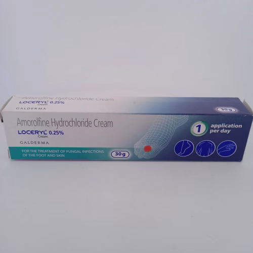 LOCERYL CREAM 0.25% - 1 TUBE OF 30gm