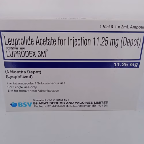 LUPRODEX 3M 11.25 MG - 1 VAIL AND 1 AMPOULE OF 2ML