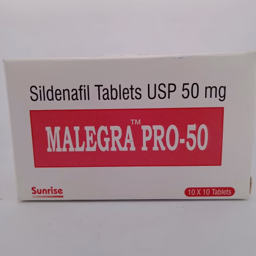 MALEGRA PRO 50 MG - 10 TABLETS