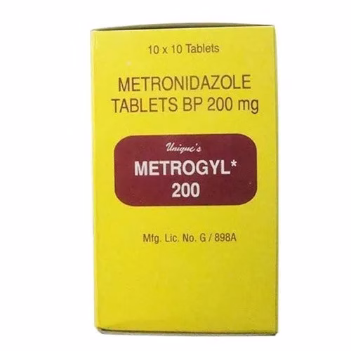 METROGYL 200MG - 20TABLETS