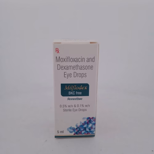 MILFLODEX BKC FREE - 1 BOTTLE OF 5ML