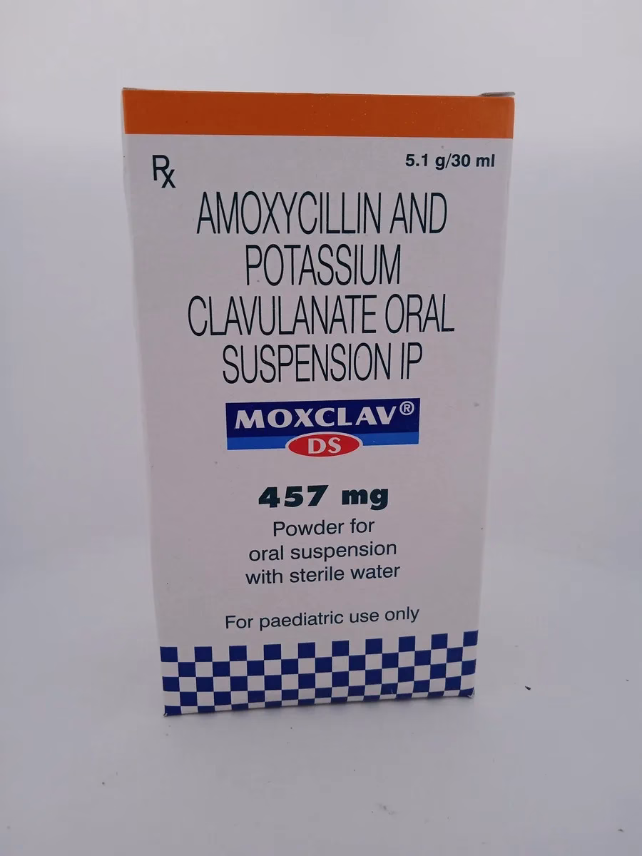 MOXCLAV DS 457 MG - 1 BOTTLE OF 5.1g/30ML