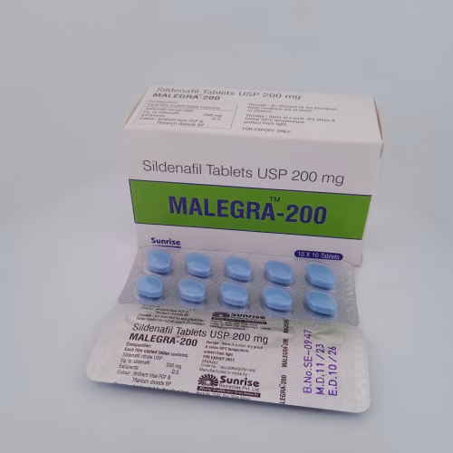 MALEGRA 200 MG - 10 TABLETS
