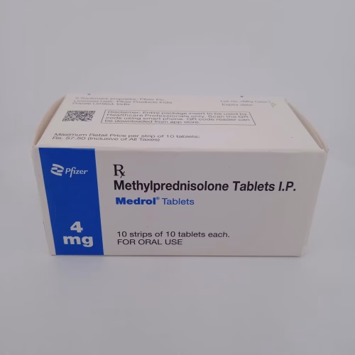 MEDROL 4 MG - 10 TABLETS