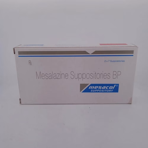 MESACOL 500 MG - 7 SUPPOSITORIES