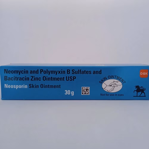 NEOSPORIN SKIN OINTMENT - 1 TUBE OF 30 GM
