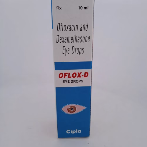 OFLOX-D EYE DROPS - 1 BOTTLE OF 10ML