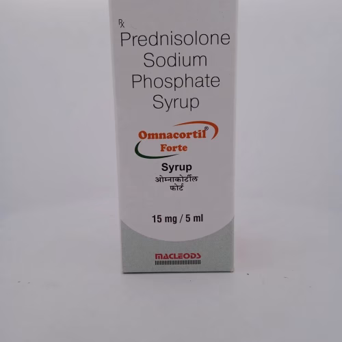 OMNACORTIL FORTE SYRUP 15MG/5ML - 1 BOTTLE OF 60ML