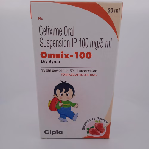 OMNIX-100 DRY SYRUP 100MG/5ML - 1 BOTTLE OF 30ML