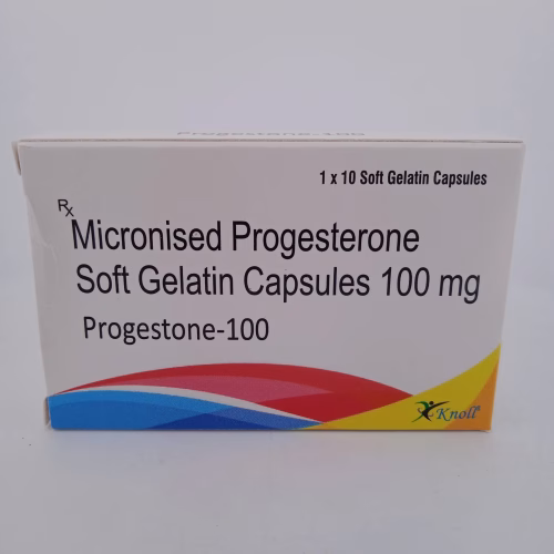 PROGESTONE 100 MG - 10 SOFT GELATIN CAPSULES