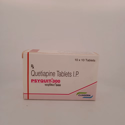 PSYQUIT 300 MG - 10 TABLETS