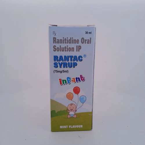 RANTAC SYRUP 75MG/5ML - 1 BOTTLE OF 30ML