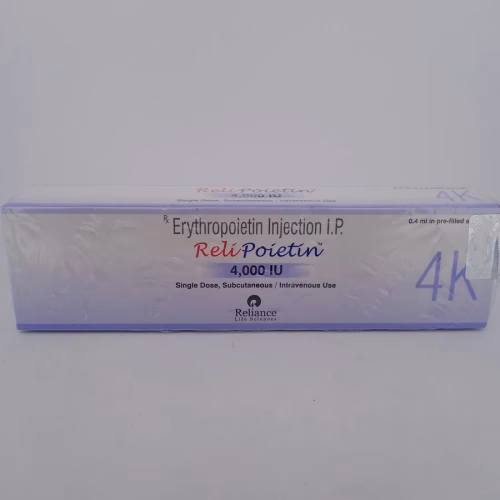 RELI POIETIN 4000 IU - 1 PRE-FILLED SYRINGE 0.4ML