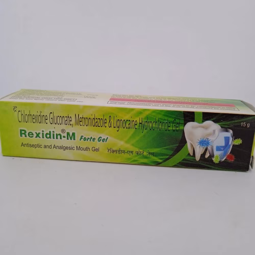 REXIDIN-M FORTE GEL - 1 TUBE OF 15g