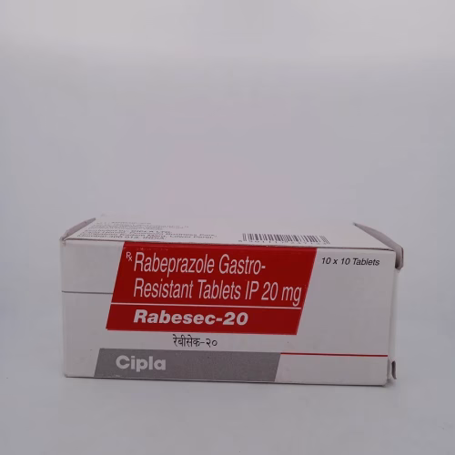 RABESEC 20 MG - 10 TABLETS
