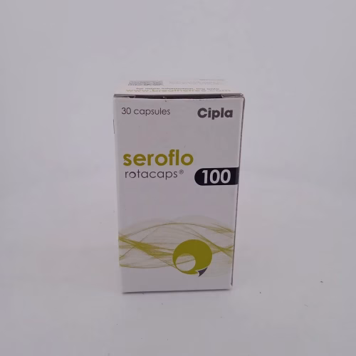 SEROFLO ROTACAPS 100 - 1 BOTTLE OF 30 CAPSULE