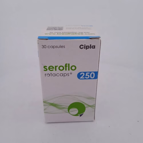 SEROFLO ROTACAPS 250 - 1 BOTTLE OF 30 CAPSULE