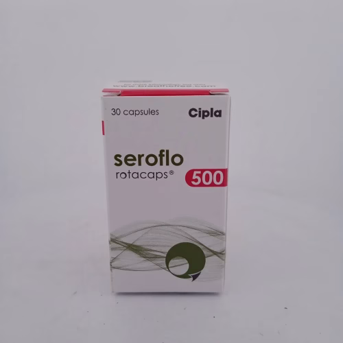 SEROFLO ROTACAPS 500 - 1 BOTTLE OF 30 CAPSULE