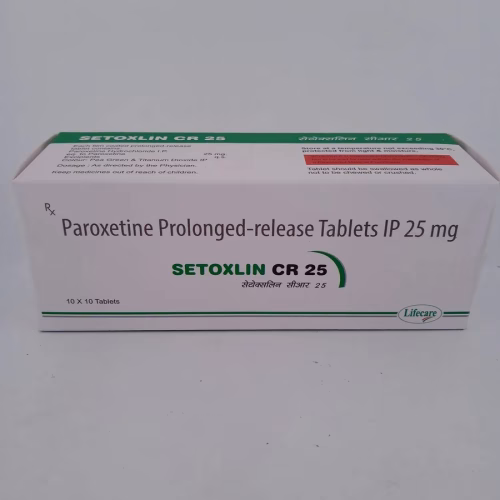 SETOXLIN CR 25 MG - 10 TABLETS