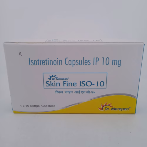 SKIN FINE ISO 10 MG - 10 SOFTGEL CAPSULES
