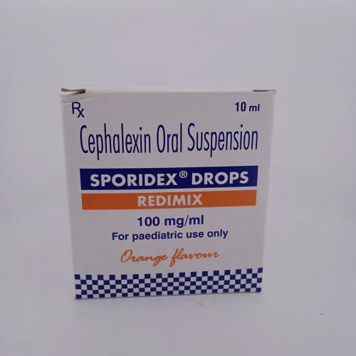 SPORIDEX DROPS 100MG/1ML - 1 BOTTLE OF 10ML