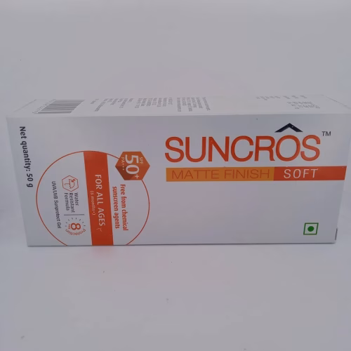 SUNCROS MATTE FINISH SOFT - 1 TUBE OF 50g