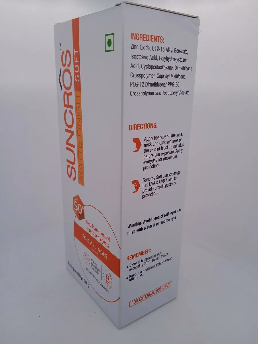 SUNCROS MATTE FINISH SOFT - 1 TUBE OF 50g - Image 2