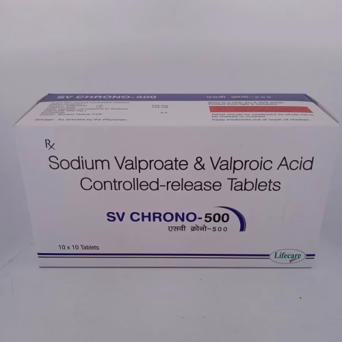 SV CHRONO 500 MG - 10 TABLETS