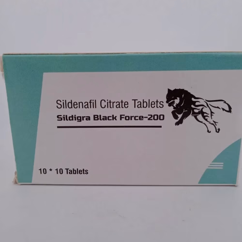SILDIGRA BLACK FORCE 200 MG - 10 TABLETS
