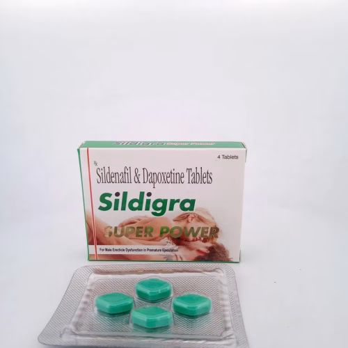SILDIGRA SUPER POWER - 4 TABLETS