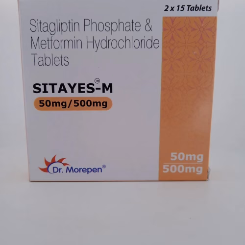 SITAYES M 50/500MG - 15 TABLETS
