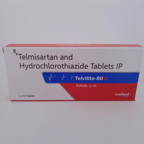TELVILITE-80 H - 10 TABLETS