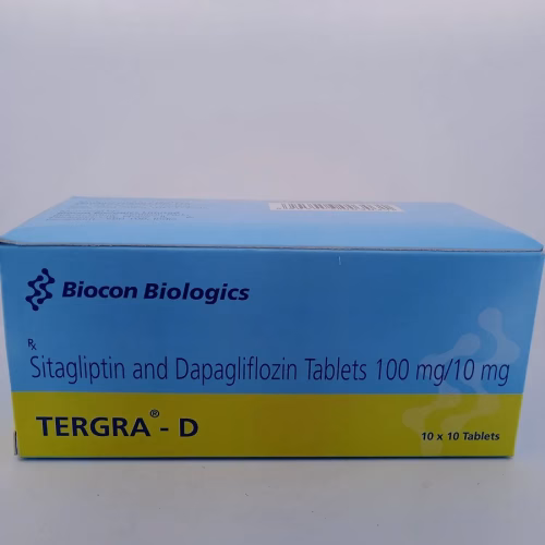 TERGRA-D 100MG/10MG - 10 TABLETS