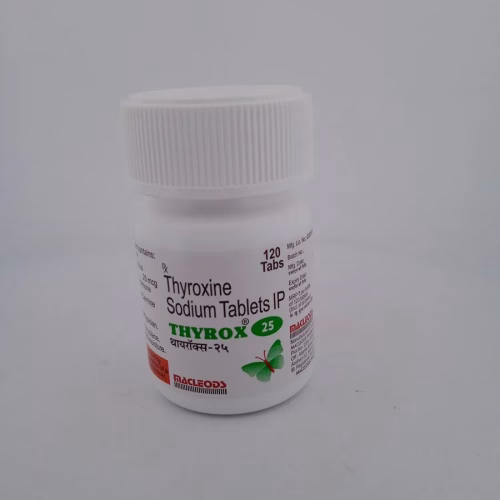 THYROX 25 MCG - 1 BOTTLE OF 120 TABLETS