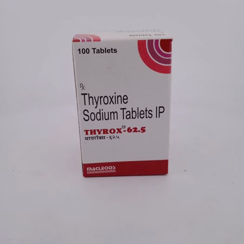 THYROX 62.5 MCG - 1 BOTTLE OF 100 TABLETS