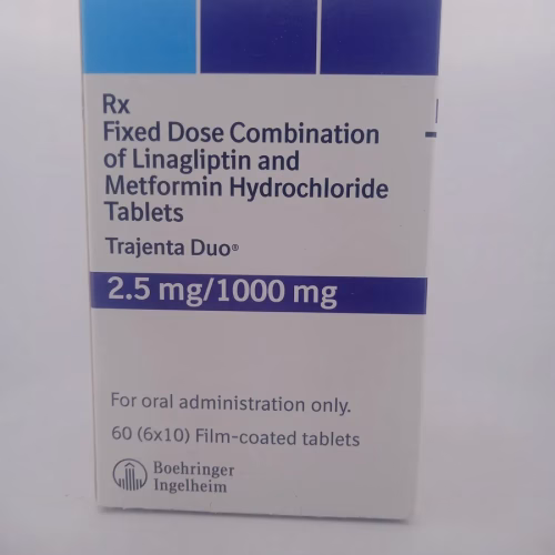 TRAJENTA DUO 2.5MG/1000MG - 10 TABLETS