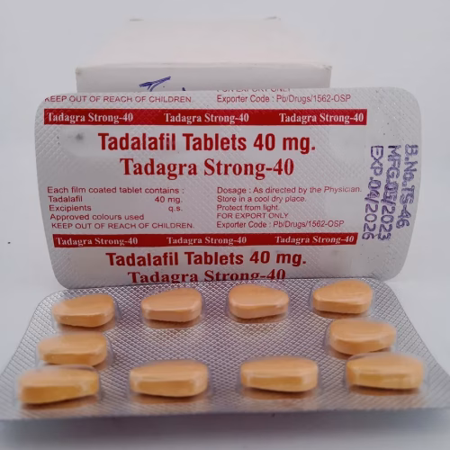 TADAGRA STRONG 40 MG - 10 TABLETS