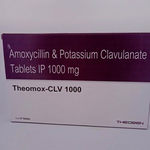 THEOMOX CLV 1000 MG - 10 TABLET
