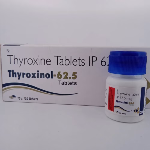 THYROXINOL 62.5 MG - 120 TABLETS