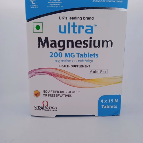 ULTRA MAGNESIUM 200 MG - 15 TABLETS