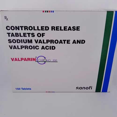 VALPARIN CHRONO 500 MG - 15 TABLETS