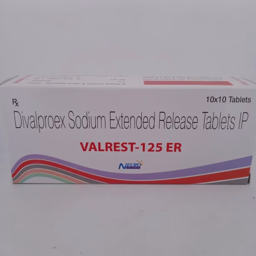 VALREST 125 ER - 10 TABLETS