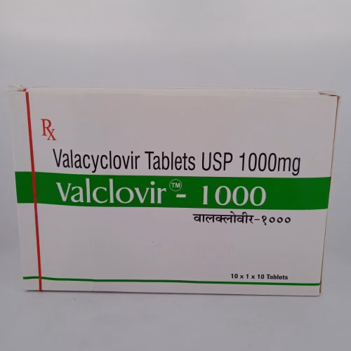 VALCLOVIR 1000 MG - 10 TABLETS