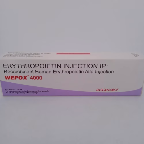WEPOX 4000 IU - 1 PRE-FILLED SYRINGE OF 1ML